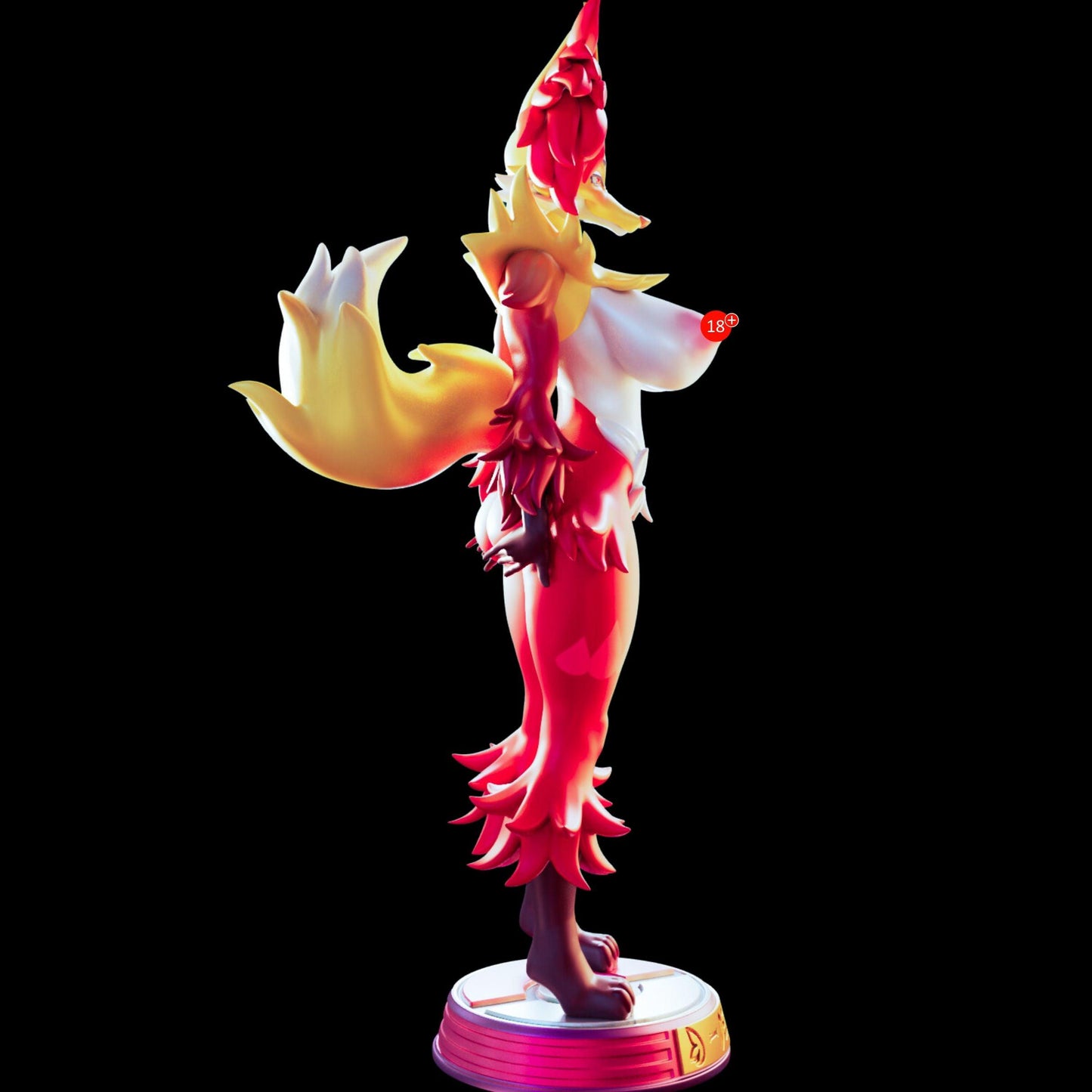 Fire Psychic Fox - NSFW FIGURES