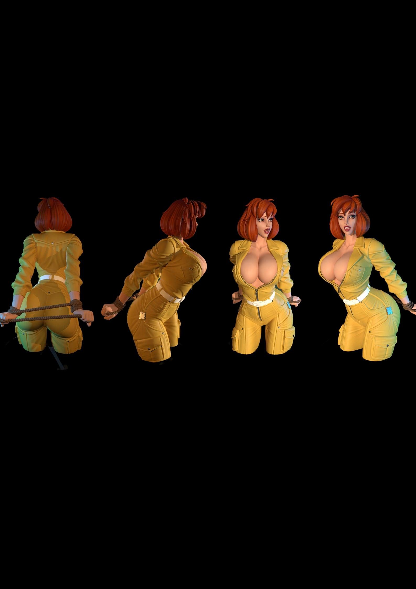 Mutant Ninja Girl bustholder - NSFW FIGURES