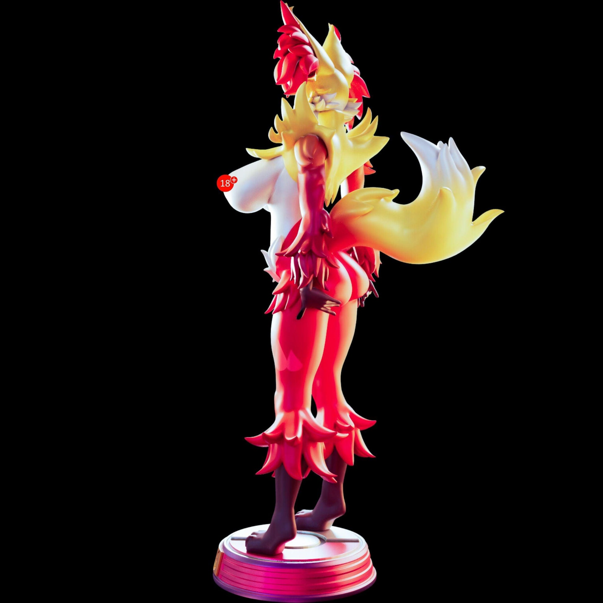 Fire Psychic Fox - NSFW FIGURES