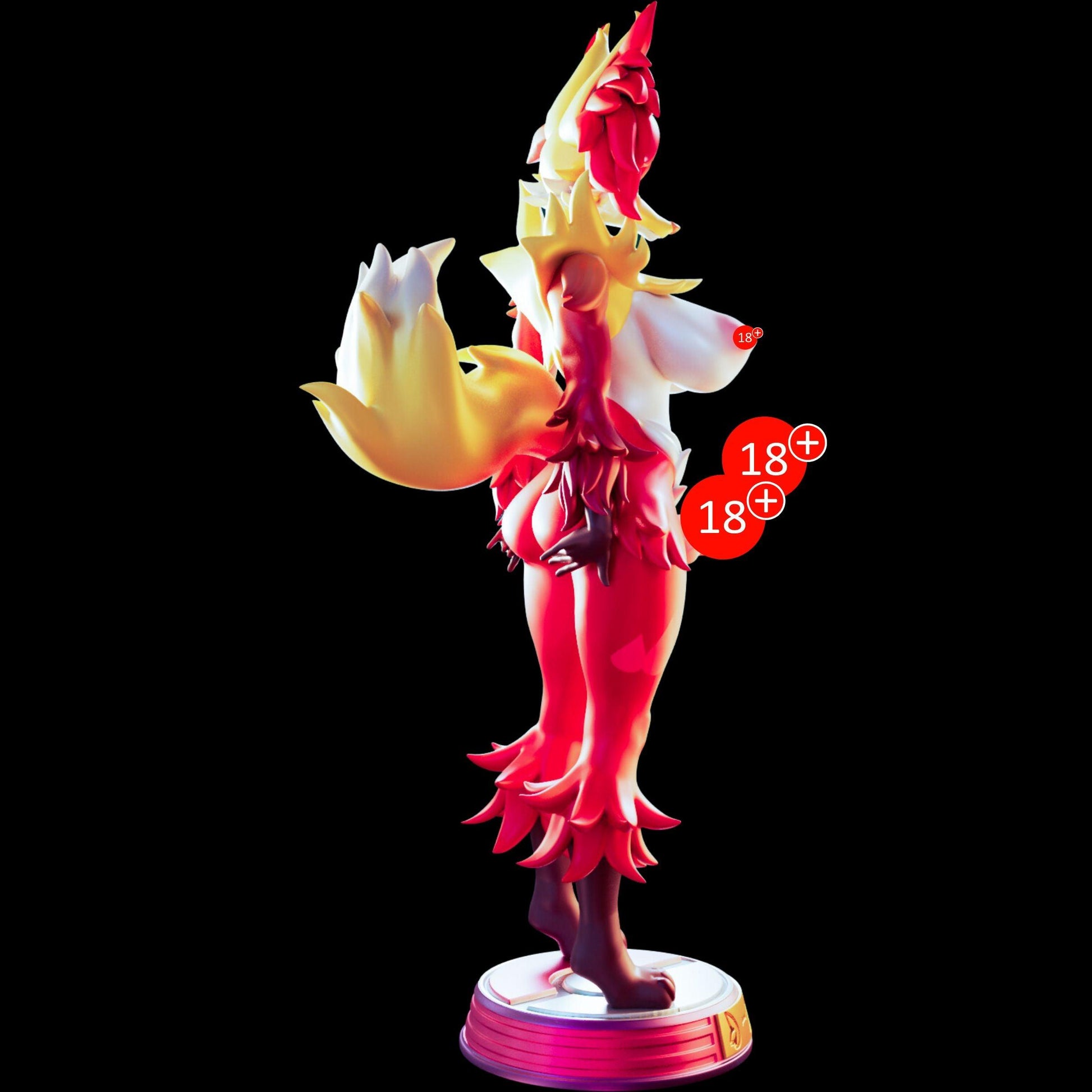 Fire Psychic Fox - NSFW FIGURES