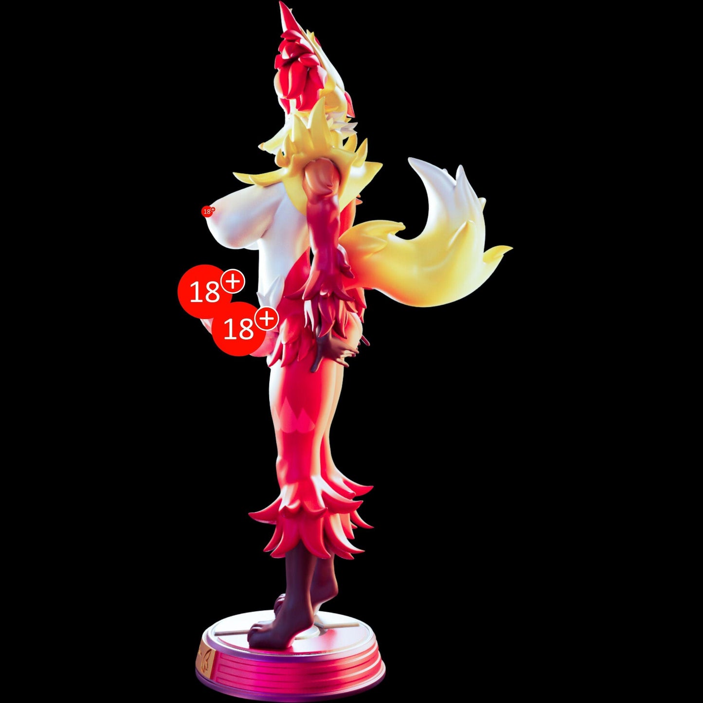 Fire Psychic Fox - NSFW FIGURES