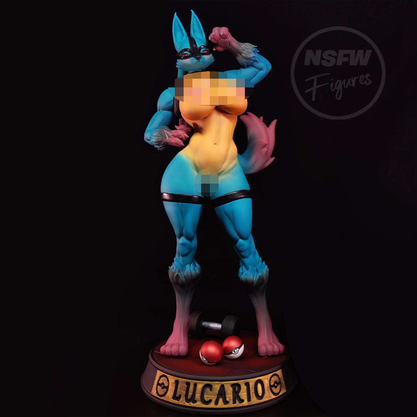 blue fox training - NSFW FIGURES