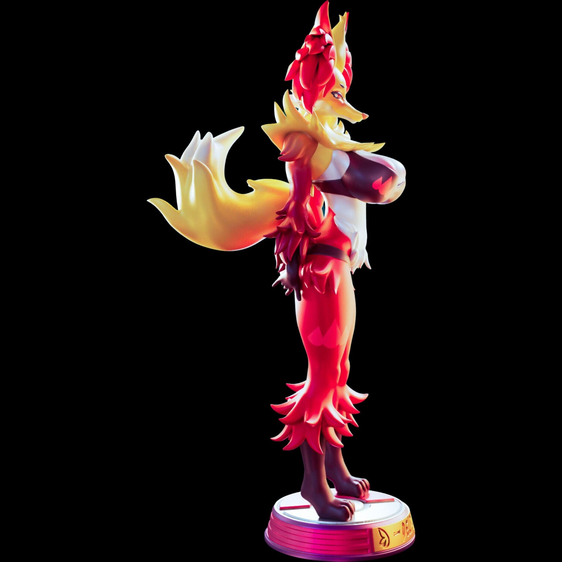 Fire Psychic Fox - NSFW FIGURES