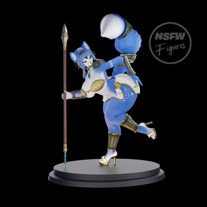 Blue spacefox - NSFW FIGURES