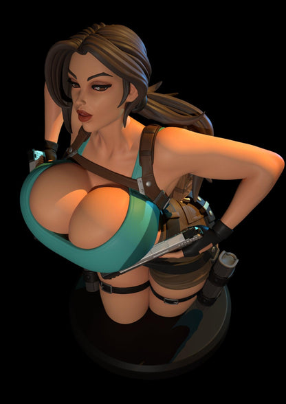 Miss Croft bust - NSFW FIGURES