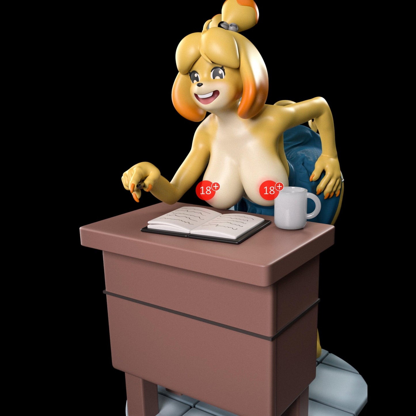 Isabelle Shih Tzu secretary - NSFW FIGURES