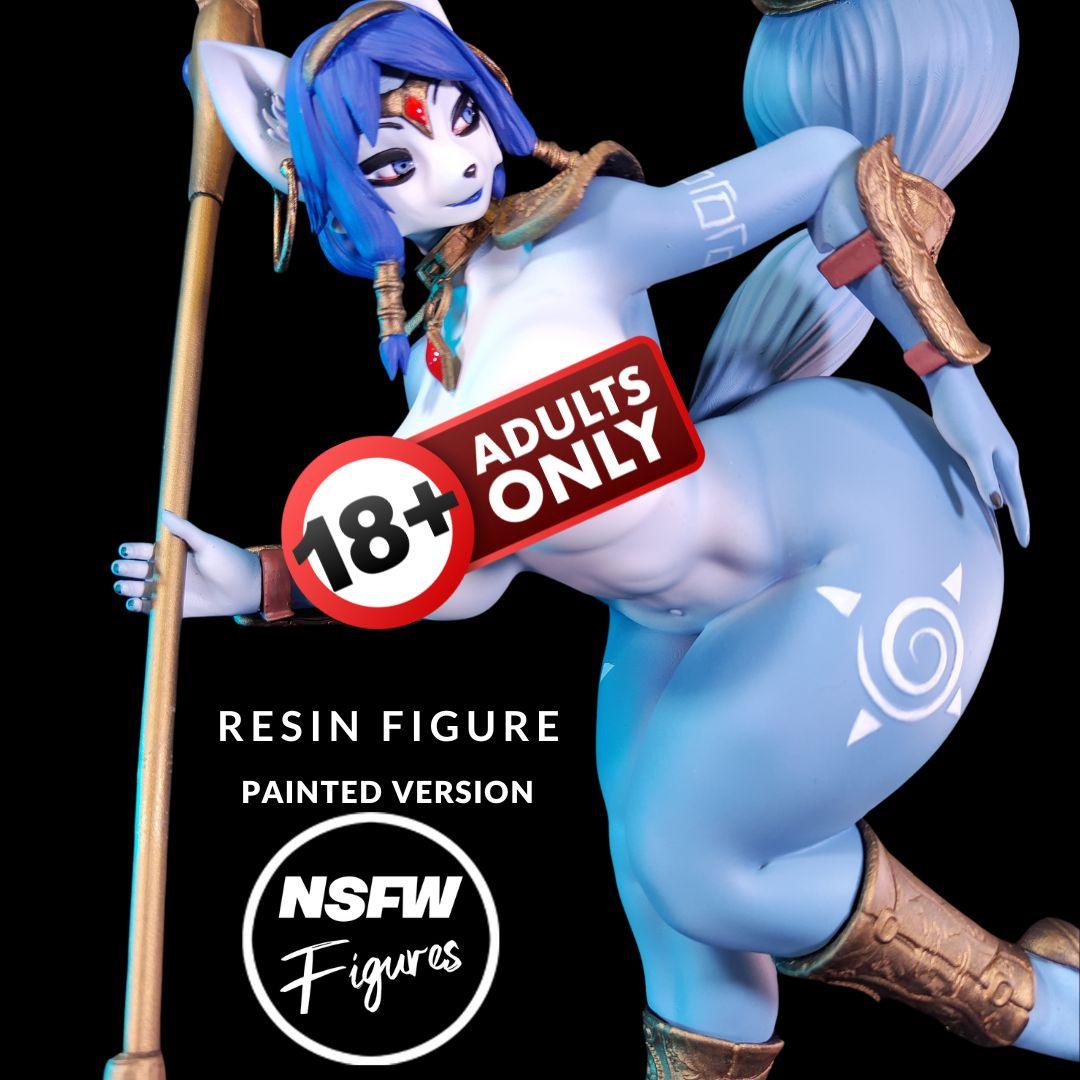 Blue spacefox - NSFW FIGURES