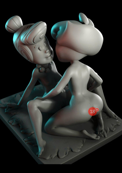 Ladys Wilma & Betty - NSFW FIGURES