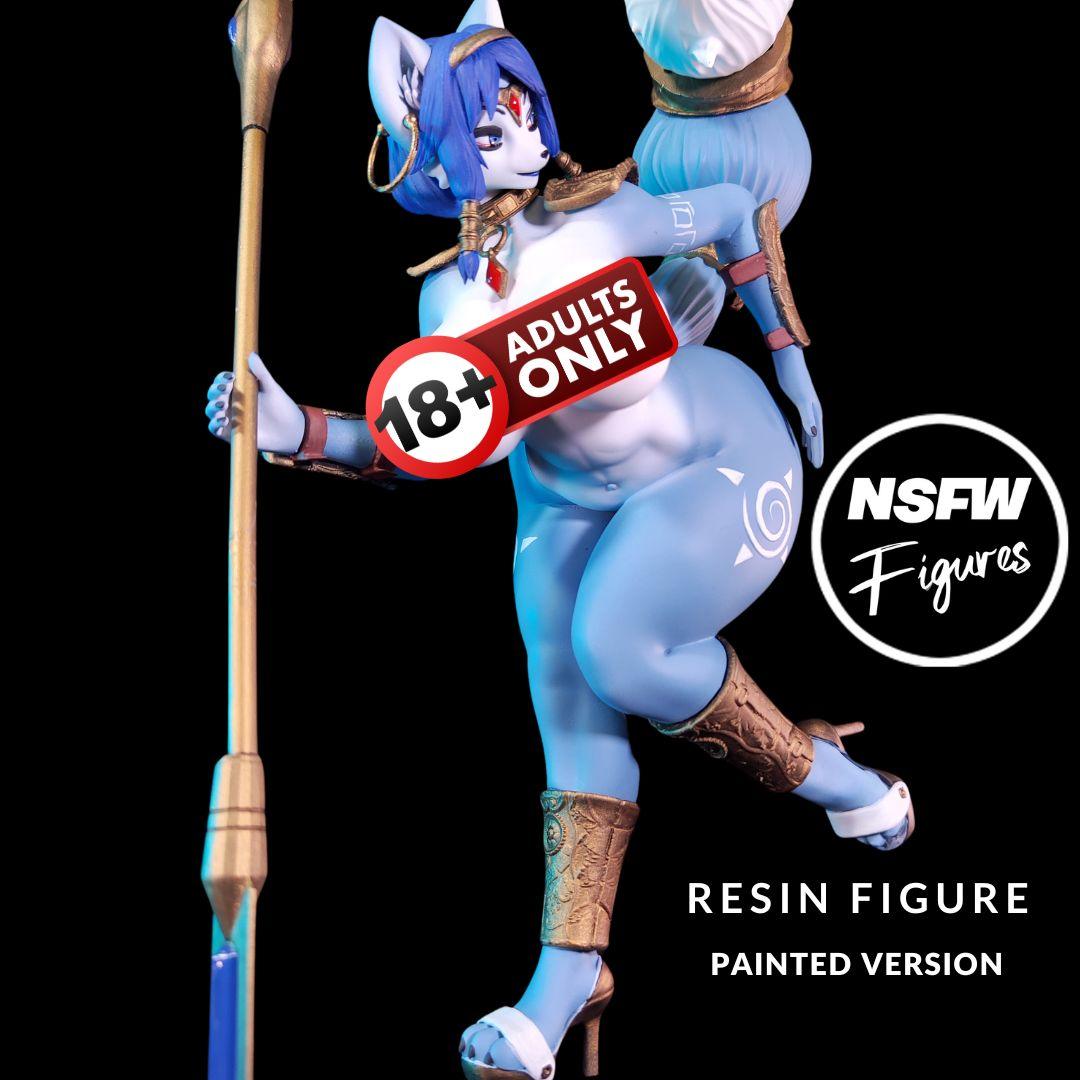 Blue spacefox - NSFW FIGURES