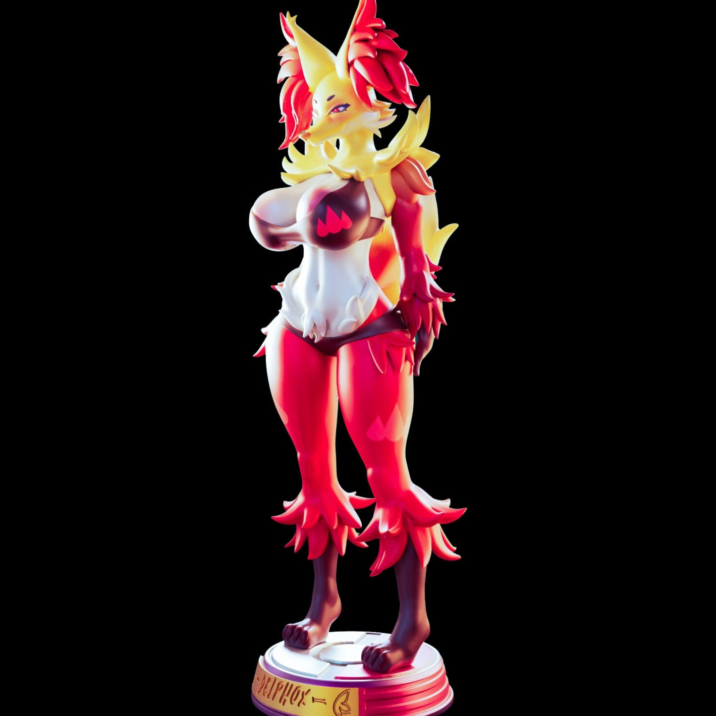 Fire Psychic Fox - NSFW FIGURES