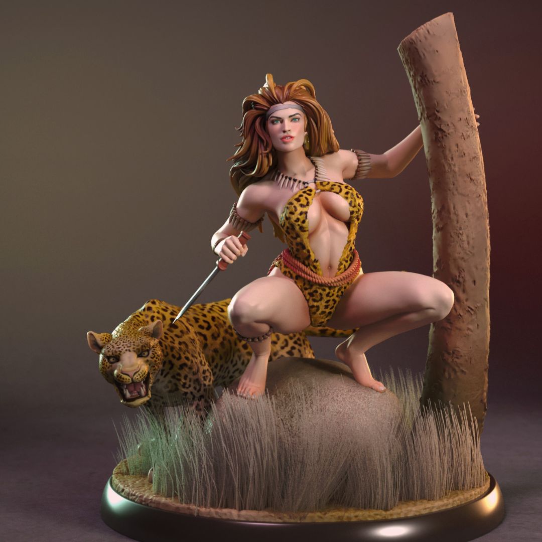 Jungle Princess Diorama