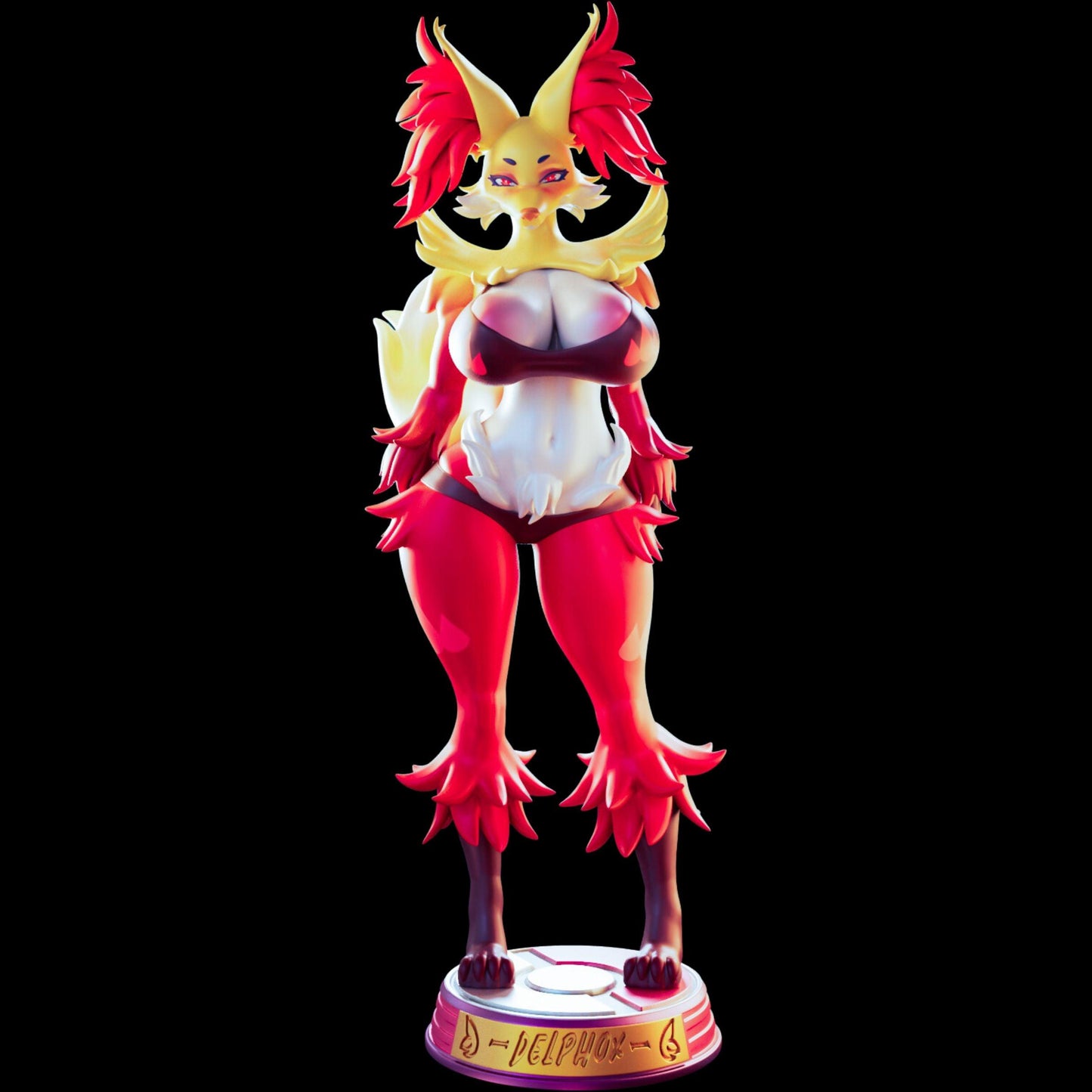 Fire Psychic Fox - NSFW FIGURES