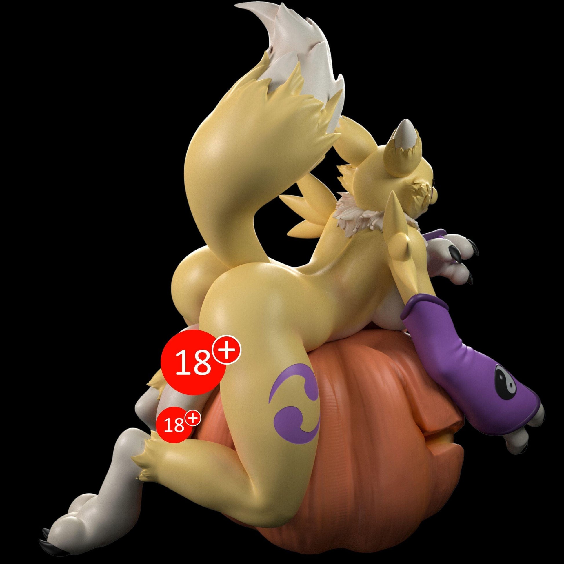 Digi Fox Halloween - NSFW FIGURES