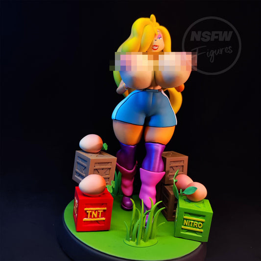 blonde furry girl - nsfw diorama - NSFW FIGURES