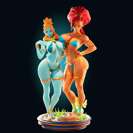 Urbosa and Minda picnic - NSFW FIGURES